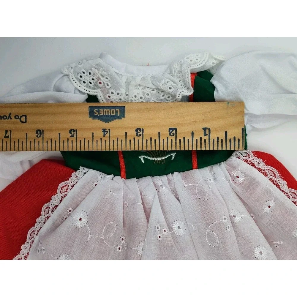 Doll Dress‎ AMERICAN FASHION WORLD Schneider Fabric German 📸👁️ALL PIC📸